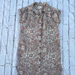 C&C California Linen Floral Top